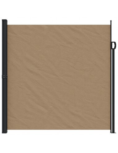 Tenda da Sole Laterale Retrattile Tortora 200x600 cm