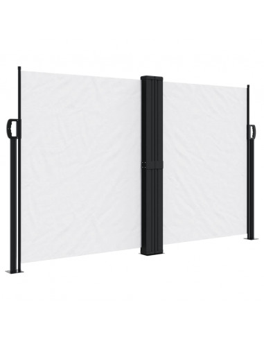 Tenda da Sole Laterale Retrattile Bianco 140x600 cm