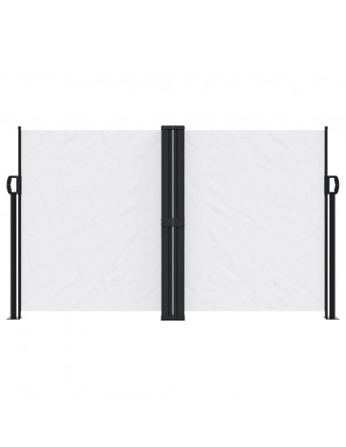 Tenda da Sole Laterale Retrattile Bianco 140x600 cm