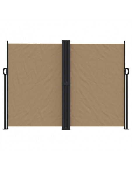 Tenda da Sole Laterale Retrattile Tortora 180x600 cm