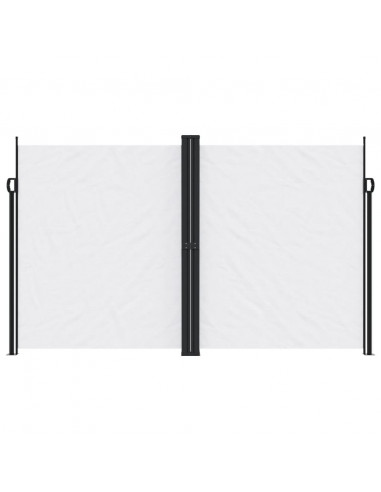 Tenda da Sole Laterale Retrattile Bianco 200x600 cm