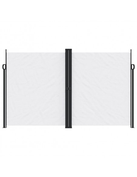 Tenda da Sole Laterale Retrattile Bianco 200x600 cm