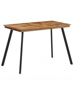 Tavolo da Pranzo 120x62x76 cm in Legno Massello di Teak 2