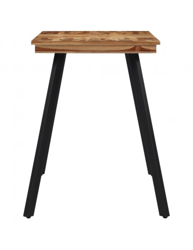 Tavolo da Pranzo 120x62x76 cm in Legno Massello di Teak