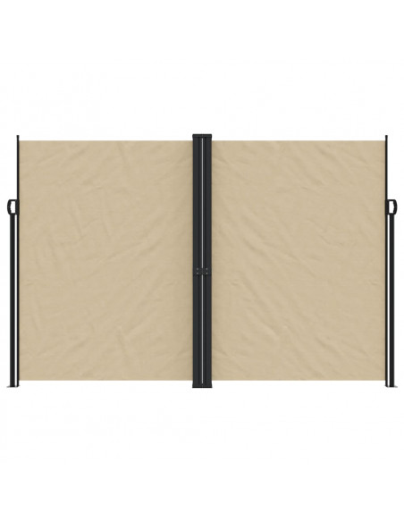 Tenda da Sole Laterale Retrattile Beige 220x600 cm
