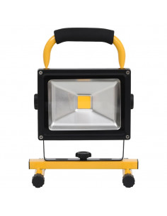 Faretto a LED Ricaricabile con Maniglia 30 W Bianco Freddo 2