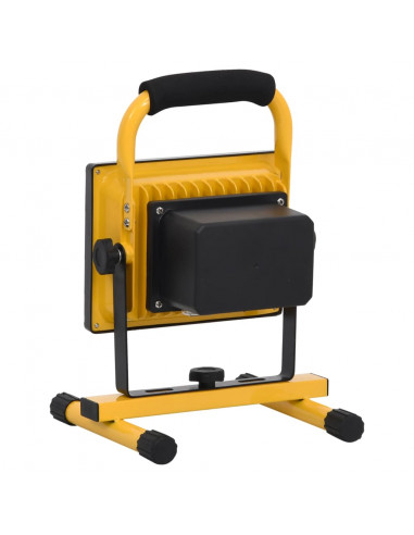 Faretto a LED Ricaricabile con Maniglia 30 W Bianco Freddo