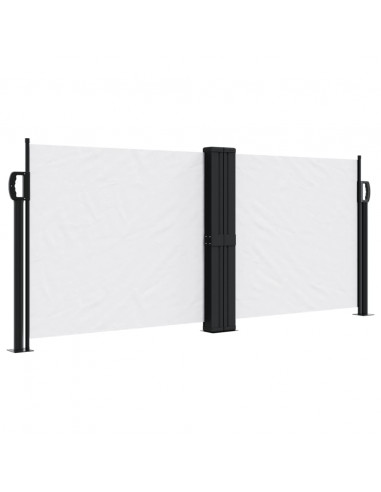 Tenda da Sole Laterale Retrattile Bianca 100x600 cm