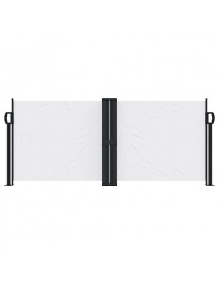 Tenda da Sole Laterale Retrattile Bianca 100x600 cm