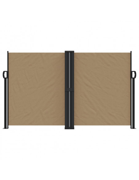 Tenda da Sole Laterale Retrattile Tortora 140x1000 cm