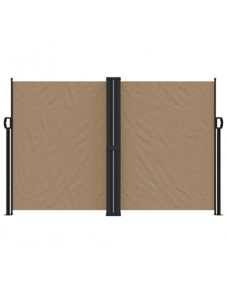 Tenda da Sole Laterale Retrattile Tortora 160x1000 cm