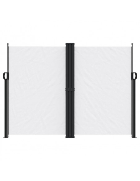 Tenda da Sole Laterale Retrattile Bianco 180x1000 cm