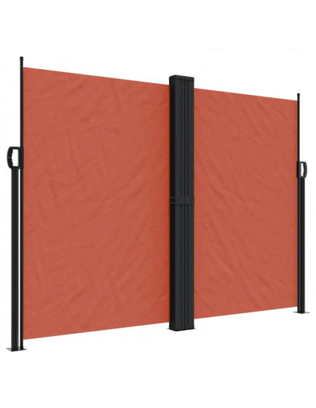 Tenda da Sole Laterale Retrattile Terracotta 180x1000 cm