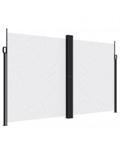 Tenda da Sole Laterale Retrattile Bianca 200x1000 cm 2