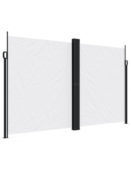 Tenda da Sole Laterale Retrattile Bianca 200x1000 cm