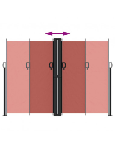 Tenda da Sole Laterale Retrattile Terracotta 180x1200 cm