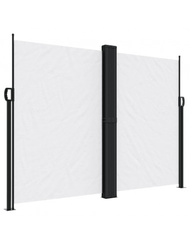 Tenda da Sole Laterale Retrattile Bianca 180x1200 cm