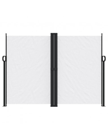 Tenda da Sole Laterale Retrattile Bianca 180x1200 cm