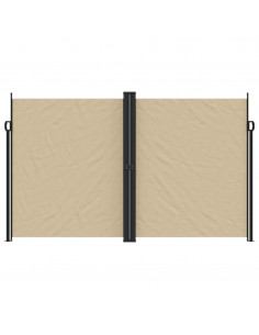 Tenda da Sole Laterale Retrattile Beige 200x1200 cm 2