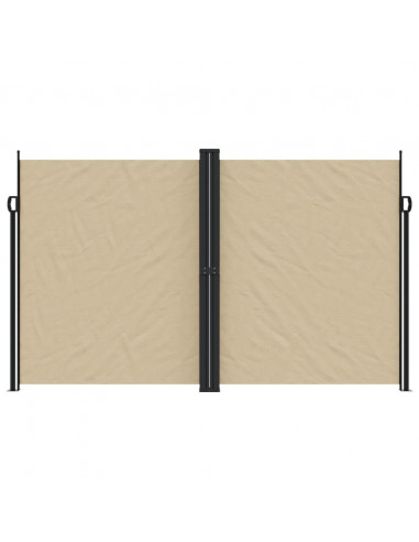 Tenda da Sole Laterale Retrattile Beige 200x1200 cm