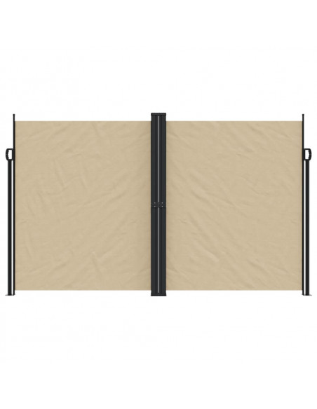 Tenda da Sole Laterale Retrattile Beige 200x1200 cm