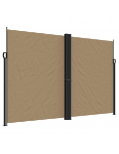 Tenda da Sole Laterale Retrattile Tortora 220x1200 cm 2
