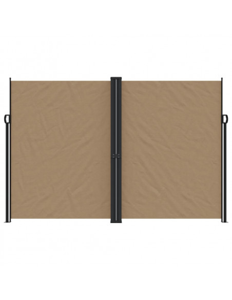 Tenda da Sole Laterale Retrattile Tortora 220x1200 cm