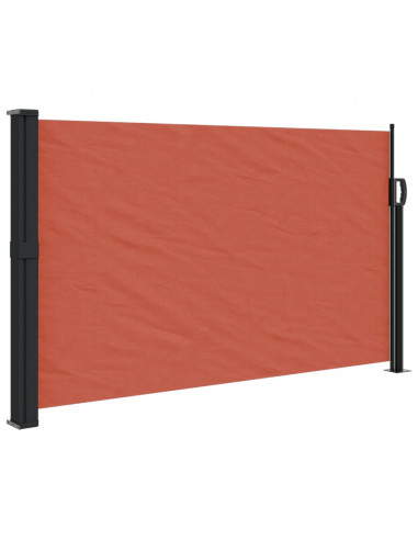 Tenda da Sole Laterale Retrattile Terracotta 120x500 cm