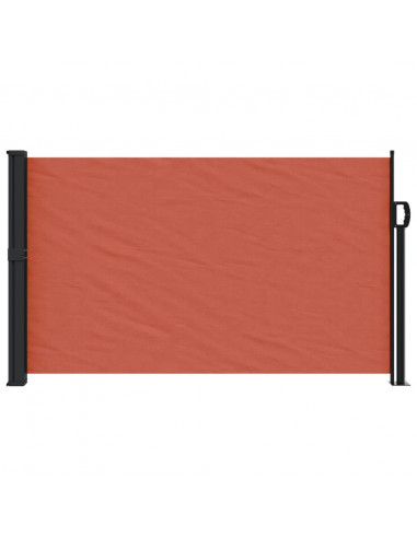 Tenda da Sole Laterale Retrattile Terracotta 120x500 cm