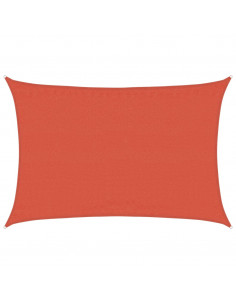 Vela Parasole 160 g/m² Rettangolare Terracotta 3,5x4,5 m HDPE 2