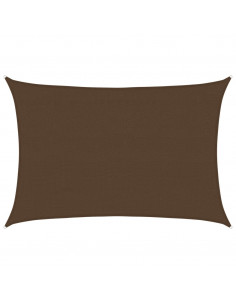 Vela Parasole 160 g/m² Marrone 4x5 m in HDPE 2