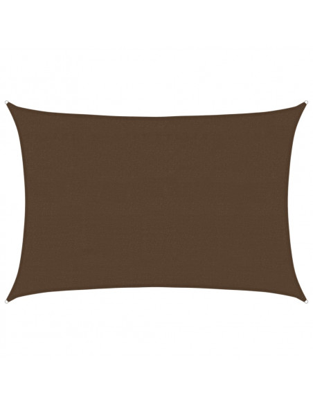 Vela Parasole 160 g/m² Marrone 4x5 m in HDPE