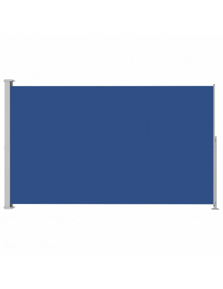 Tenda Laterale Retrattile per Patio 220x300 cm Blu