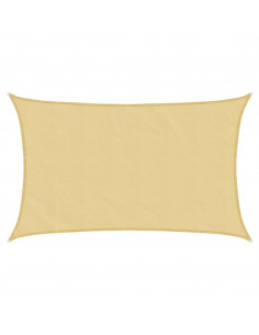 Vela Parasole Sabbia 8x5 m 100% Poliestere Oxford 2