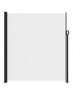 Tenda da Sole Laterale Retrattile Bianco 220x600 cm 2