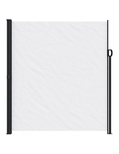 Tenda da Sole Laterale Retrattile Bianco 220x600 cm