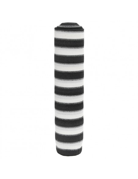 Rete per Privacy Antracite e Bianca 2x10 m in HDPE 75 g/m²