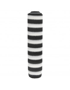 Rete per Privacy Antracite e Bianca 1,8x25 m in HDPE 195 g/m² 2