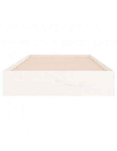 Giroletto Bianco in Legno Massello 100x200 cm