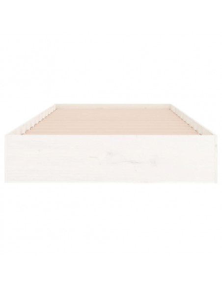 Giroletto Bianco in Legno Massello 100x200 cm