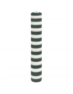 Rete per Privacy Verde e Bianco 2x25 m in HDPE 75 g/m² 2