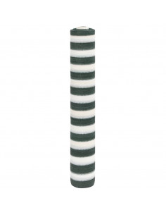Rete per Privacy Verde e Bianco 1,8x25 m in HDPE 75 g/m² 2