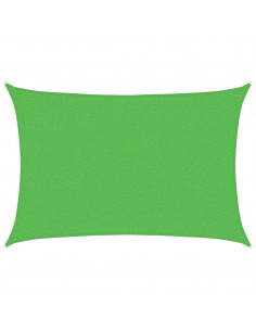 Vela Parasole 160 g/m² Verde Chiaro 2x2,5 m in HDPE 2
