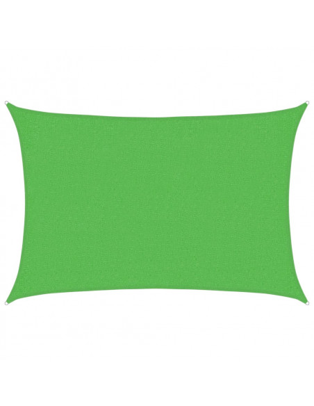 Vela Parasole 160 g/m² Verde Chiaro 2x2,5 m in HDPE