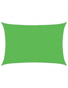 Vela Parasole 160 g/m² Verde Chiaro 3,5x5 m in HDPE 2