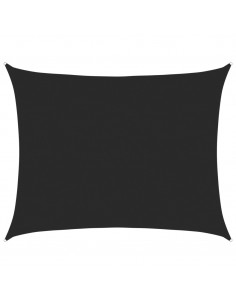 Vela Parasole 160 g/m² Nera 6x7 m in HDPE 2
