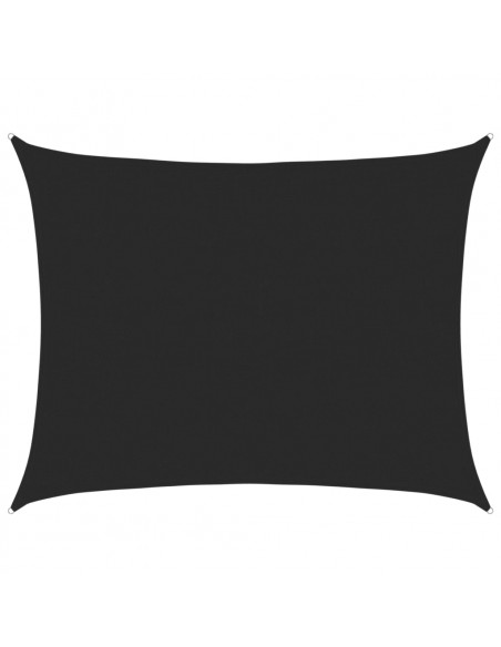 Vela Parasole 160 g/m² Nera 6x7 m in HDPE