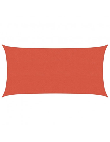 Vela Parasole 160 g/m² Terracotta 2x3,5 m in HDPE