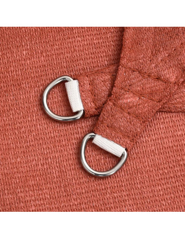 Vela Parasole 160 g/m² Terracotta 2x3,5 m in HDPE