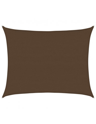 Vela Parasole 160 g/m² Marrone 6x7 m in HDPE